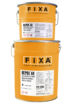 Fixa REPOX AH Solventsiz Epoksi Nem Toleranslı Yüzey Astarı 20 kg Set