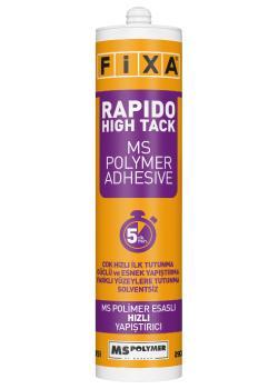Fixa RAPIDO HIGH TACK MS Polimer Esaslı Hızlı Yapıştırıcı Gri 290 ml