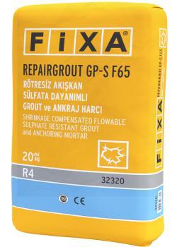 Fixa REPAİRGROUT GP-S F65 Rötresiz Akışkan Sülfata Dayanıklı Grout ve Ankraj Harcı 20 kg