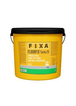 Fixa FLOORFİX Tacky 25 Akrilik Esaslı Esnek PVC Zemin Kaplama Yapıştırıcısı Gri 20 kg