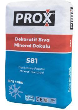Fixa PROX 581 Dekoratif Sıva Mineral Dokulu Beyaz (İnce) 25 kg