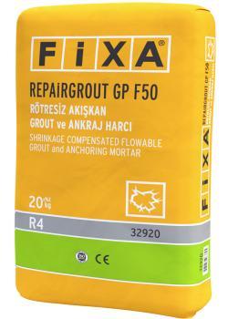 Fixa REPAİRGROUT GP F50 Rötresiz Akışkan Grout ve Ankraj Harcı 20 kg