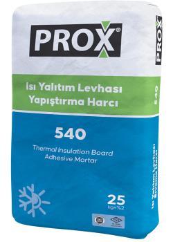 Fixa PROX 540 Isı Yalıtım Levhası Yapıştırma Harcı Gri 25 kg