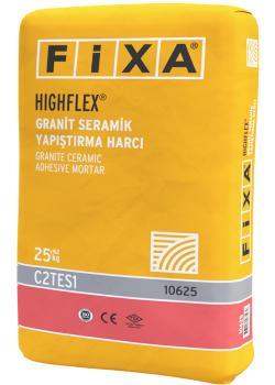 Fixa HIGHFLEX Granit Seramik Yapıştırma Harcı Gri 25 kg