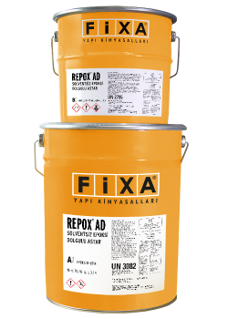 Fixa REPOX AD Solventsiz Epoksi Dolgulu Astar 25 kg Set