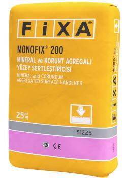 Fixa MONOFİX 200 Mineral ve Korunt Agregalı Yüzey Sertleştiricisi Kırmızı 25 kg