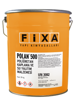 Fixa POLAN 500 Poliüretan Kaplama ve Su Yalıtım Malzemesi Kirli beyaz 25 kg