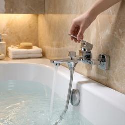 Fleko Levi Banyo Bataryası Krom uygulama örneği