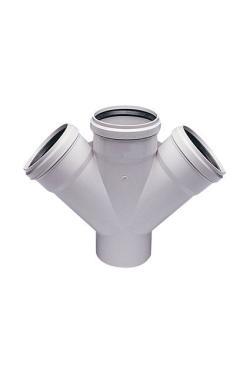 Kalde PVC-U Çift Çatal 45° Ø200x160 mm