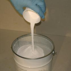 Mapei Mapefloor Filler Beyaz 0,3 kg uygulama örneği