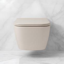 Turavit Luna Rimless Asma Klozet Kapuçino uygulama örneği