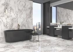 Güral Seramik 60x120 Marmo Venato Latte Full Lappato uygulama örneği