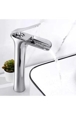 Fleko Victoria Tall Lavabo Bataryası Krom