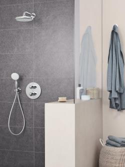 GROHE Tempesta 210 Tek akışlı tepe duşu seti 286 mm Krom uygulama örneği