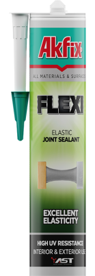 Akfix Flexi Elastik Mastik Beyaz 600 ml
