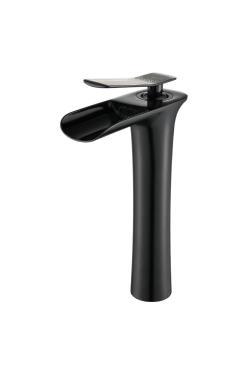 Fleko Victoria Tall Lavabo Bataryası Mat Siyah