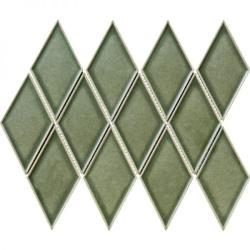 Pukka Tile Yeşil Harlequin Mozaik