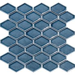 Pukka Tile Duman Mavisi Clipped Diamond Mozaik
