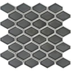 Pukka Tile Duman Grisi Clipped Diamond Mozaik