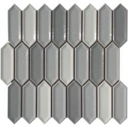 Pukka Tile Gri Blend Small Picket Mozaik