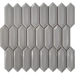 Pukka Tile Gri Small Picket Mozaik