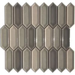 Pukka Tile Kahverengi Blend Small Picket Mozaik