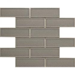 Pukka Tile Füme 2x6 Bevelled Brick Mozaik