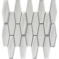 Pukka Tile Beyaz Elongated Hexagon Mozaik