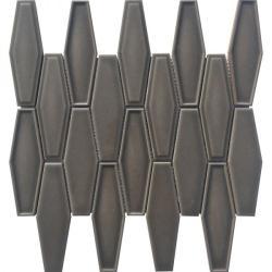 Pukka Tile Füme Elongated Hexagon Mozaik