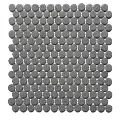 Pukka Tile Snowy 01 Glossy Penny Round Mozaik