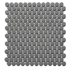Pukka Tile Snowy 01 Glossy Penny Round Mozaik
