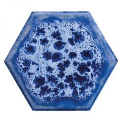 Pukka Tile Blue Hexagon Mozaik