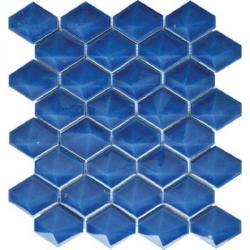 Pukka Tile Solid Signature İndigo Mavi Grisi Mozaik