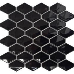 Pukka Tile Solid Signature Siyah Mozaik