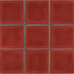 Pukka Tile Kadife Kirmizi Artisan Square Mozaik