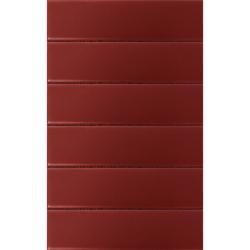 Pukka Tile Kadife Kirmizi Flat Brick Mozaik