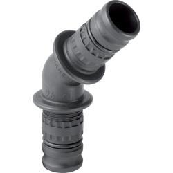 Geberit Mepla dirsek 45° Pvdf d=75mm