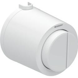 Geberit tip 01 uzaktan kumanda, yuvarlak, pnömatik, 2 kademeli deşarj, sıva üstü basma butonu 8,5x8,5x9 cm Alp Beyazı