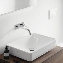 Geberit VariForm dikdörtgen çanak lavabo 55x40x15,8 cm Beyaz uygulama örneği