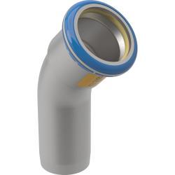 Geberit Mapress Paslanmaz Çelik eklenti uçlu dirsek (gaz) 45° d=42mm