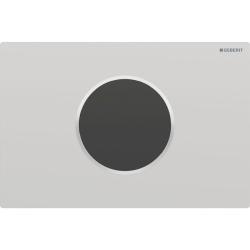 Geberit elektronik klozet deşarj kontrolü, pilli, Sigma gömme rezervuar için, Sigma10 kumanda kapaklı, yuvarlak, otomatik 115.908.JQ.6