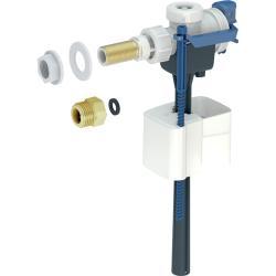Geberit tip 333 doldurma valfi yan su bağlantısı, 3/8" ve 1/2", pirinç nipel 5,1x10x25,2 cm