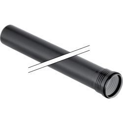 Geberit Silent-PP manşonlu boru Siyah d=40mm L=50cm