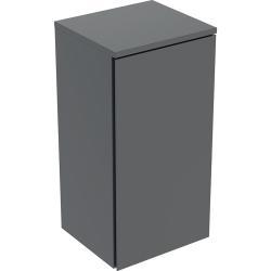 Geberit Aniara tek kapılı yan dolap 33x29,7x65 cm Lav Rengi / Lake Mat Saten