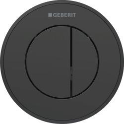 Geberit tip 10 uzaktan kumanda, yuvarlak, pnömatik, 2 kademeli deşarj, Sigma 8 cm sıva altı rezervuar için, basma butonu Tuş 116.056.DW.1