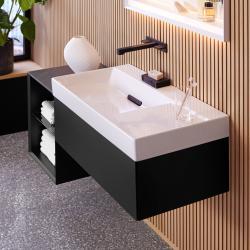 Geberit ONE lavabo dolabı, tek çekmeceli 59,2x47x26,6 cm Beyaz / Parlak uygulama örneği
