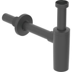 Geberit Lavabo için sifon, yatay çıkış Mat siyah d=40mm