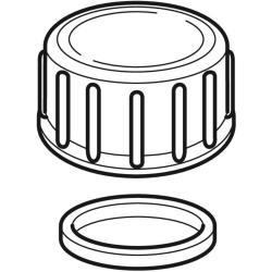 Geberit PE kapak Siyah d=110mm