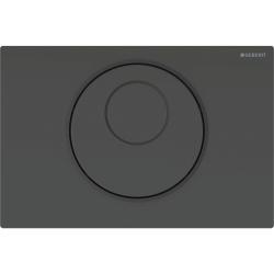 Geberit elektronik klozet deşarj kontrolü, pilli, Sigma gömme rezervuar için, Sigma10 kumanda kapaklı, yuvarlak, otomatik 115.891.DW.6