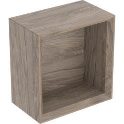 Geberit kare duvar kutusu 22,5x13,2x23,3 cm Kuzey Amerikan cevizi